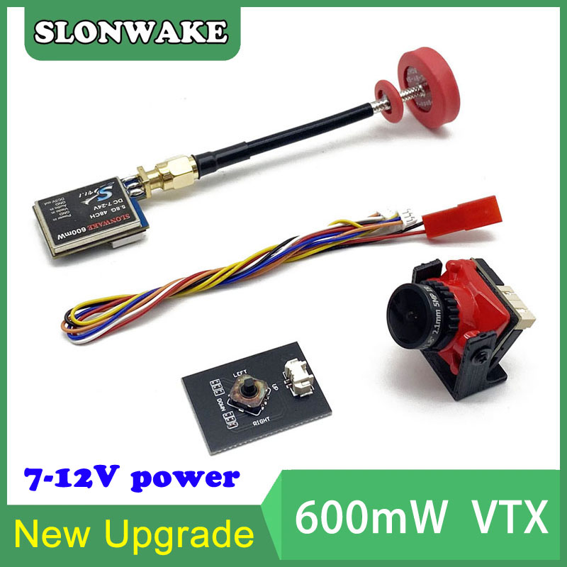 Drone Rc Receiver And Transmitter - 5.8G 48CH 600mW verstelbare VTX-CAM FPV