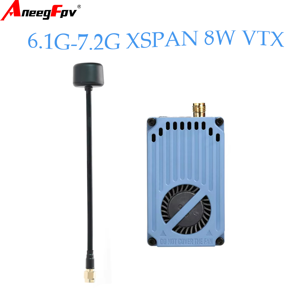 Drone Rc Receiver And Transmitter - RUSHFPV 6.1‑7.2G 8W X61728 VTX Videozendermodule