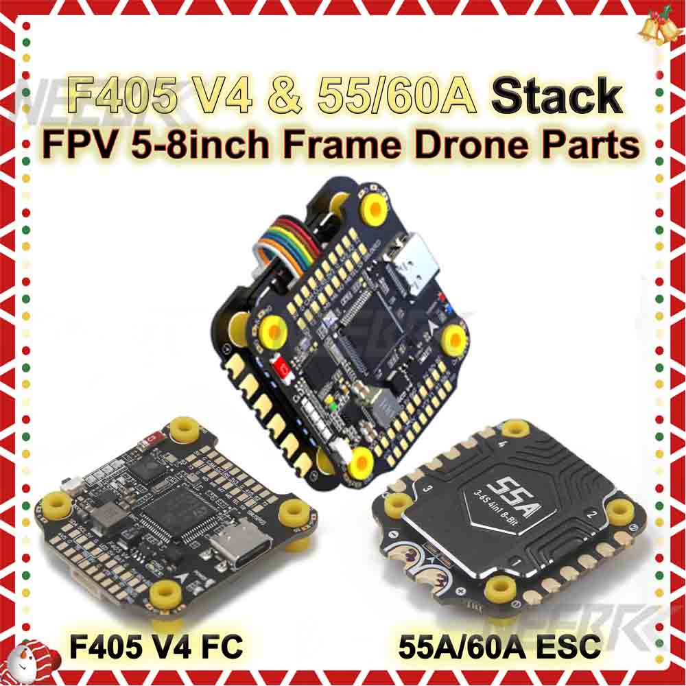 Drone Rc Flight Controller - F405 V4 F4 Stack Flight Controller