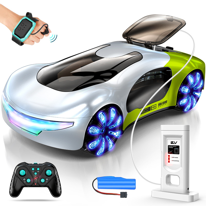Drone Shahed Rc - Magische Spray Muziek RC Stuntauto 2.4G