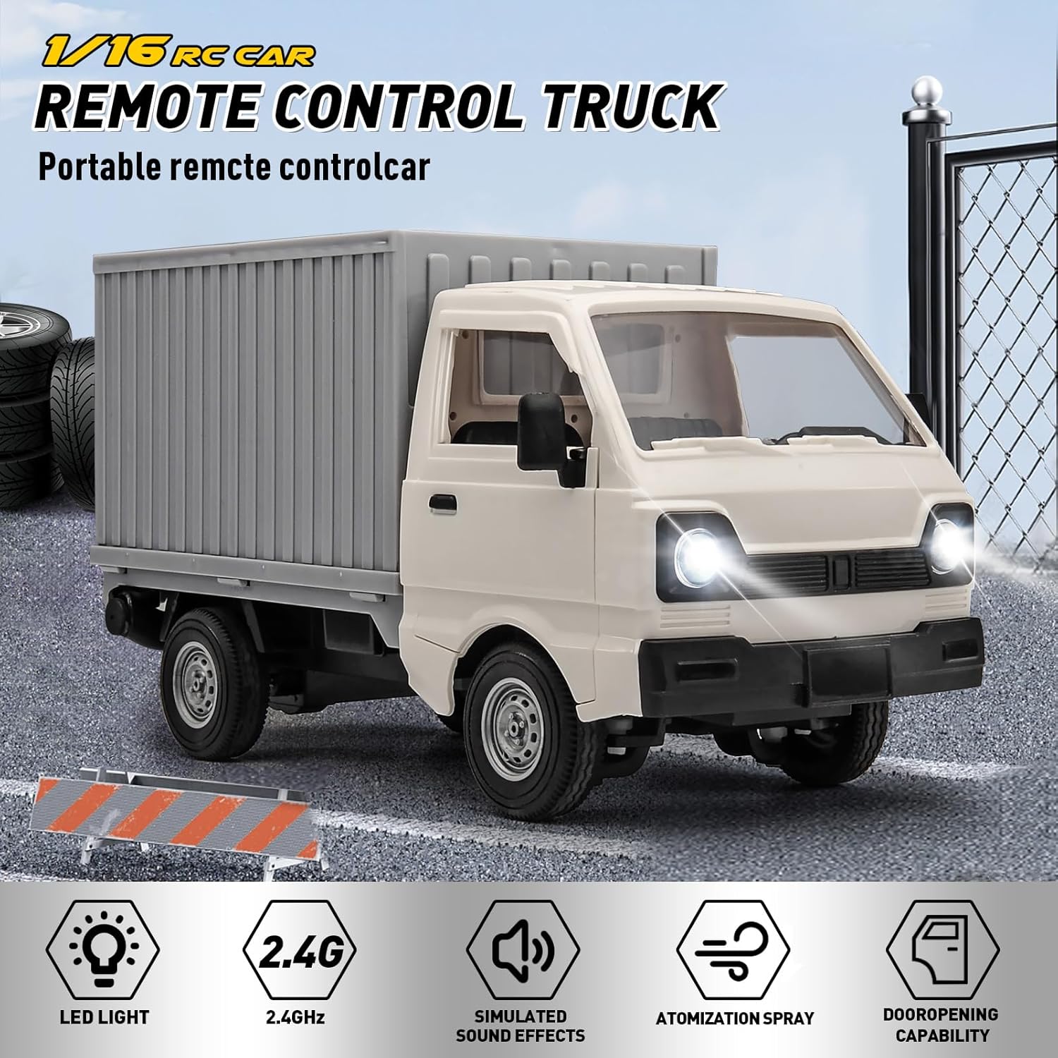 Drone Shahed Rc - KF21 RC Truck 1:16 2.4GHZ RC