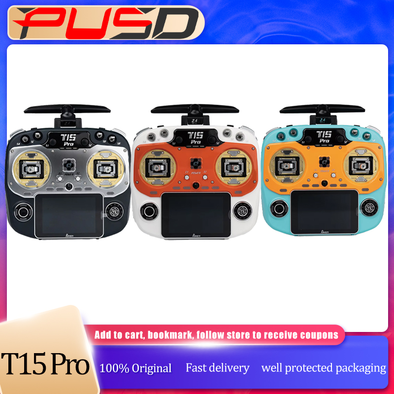 Drone Rc Remote - Afstandsbediening T15 Pro 2.4Ghz HALL Gimbal