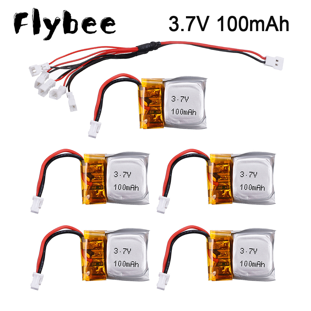 Drone Keh Rc K11 Turbo - 3.7V 100Mah Li-Po Batterij 1.25Mm Plug