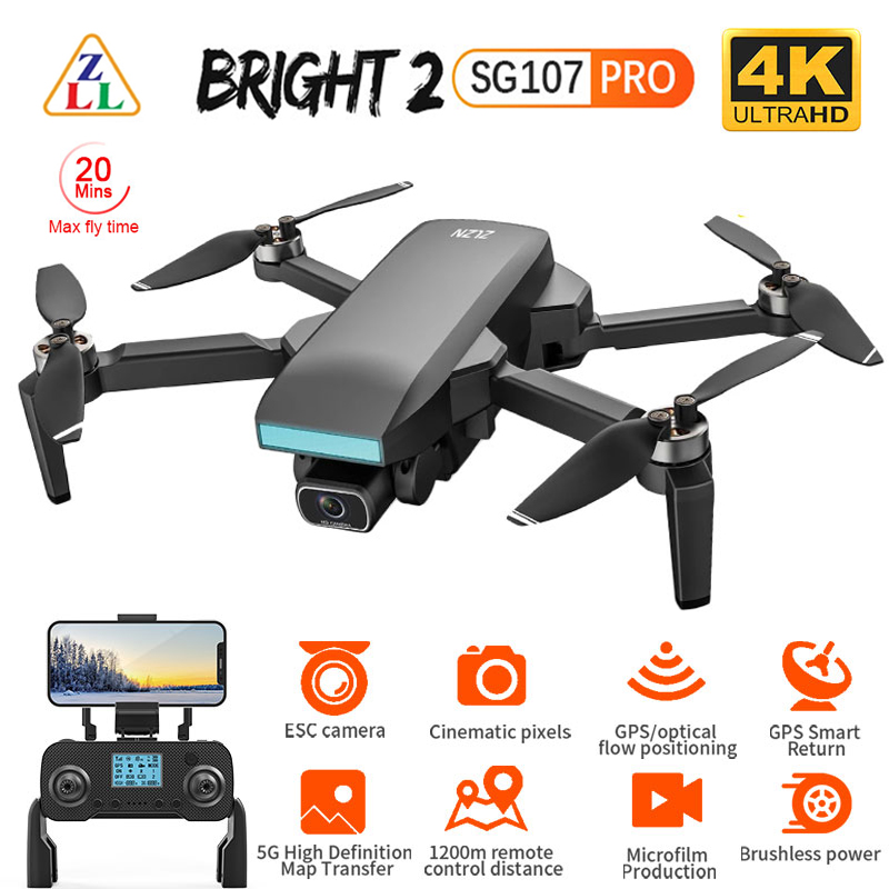 Drone Zll Rc - Zll SG107 Pro Drone 4K Professionele