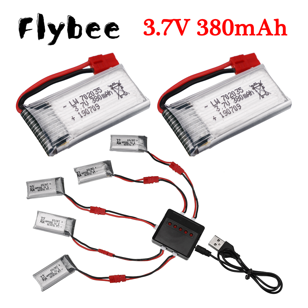 Lipo Battery Charger - 3.7V 380Mah Lipo Batterij Met Oplader