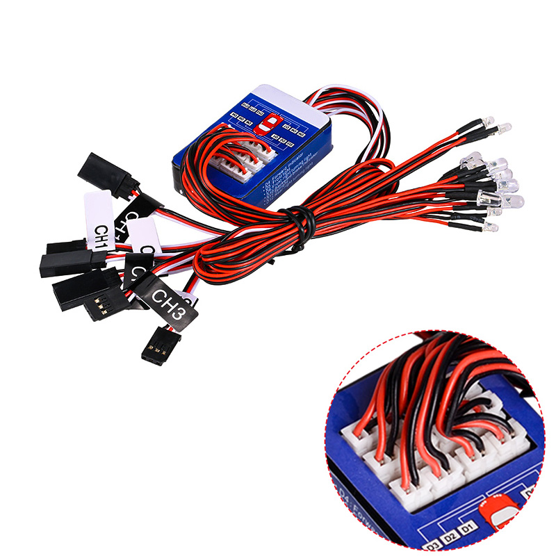Drone Shahed Rc - RC 12 LED Verlichtingssysteem Kit Slimme