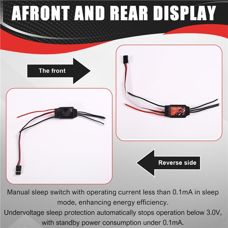 Drone Rc Quadcopter Controller - AS96-Blheli RC Borstelloze ESC 15A Elektrische