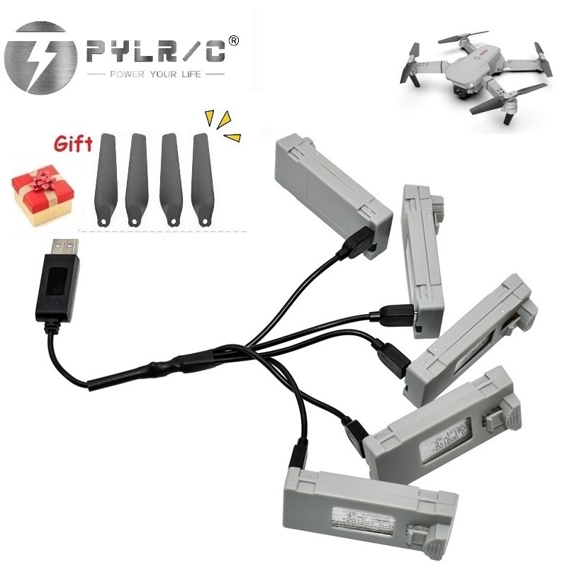 Drone Rc E88 Pro - 1/2/10 Stuks 3.7V 1800Mah Rc Drone