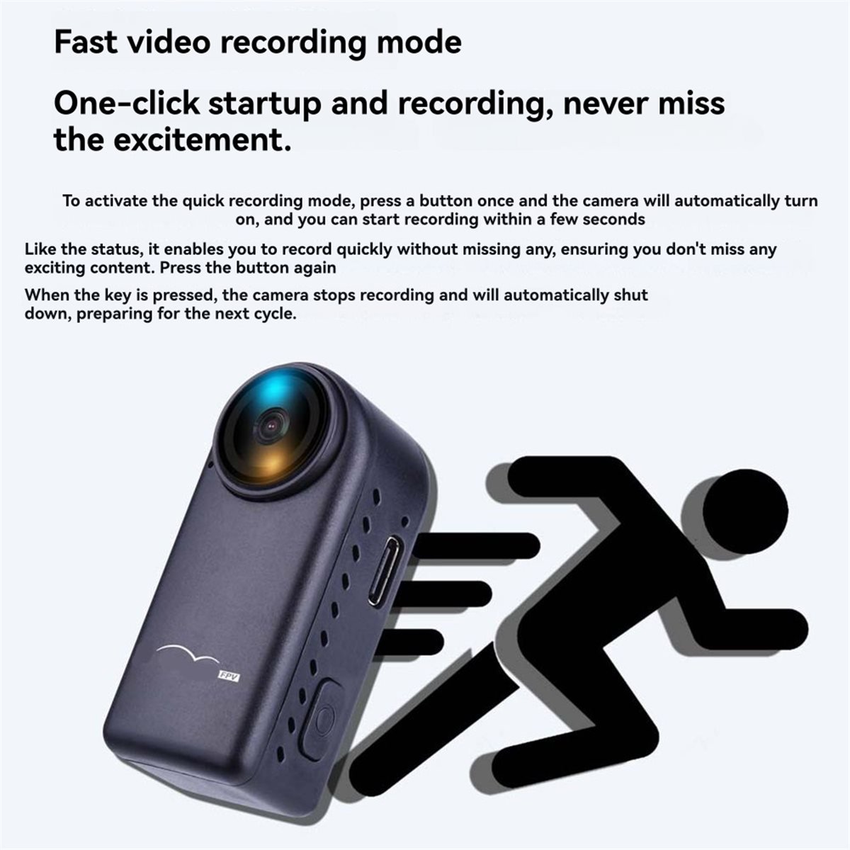 Drone Motion Rc - TRENDY STYLE~4K Thumb 3 Camera Bewegingscamera