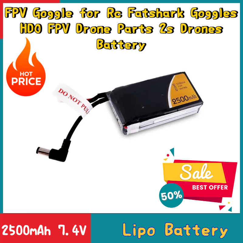 Drone Zll Rc - 2500mAh 7.4V Upgrade 1C Lipo Batterij