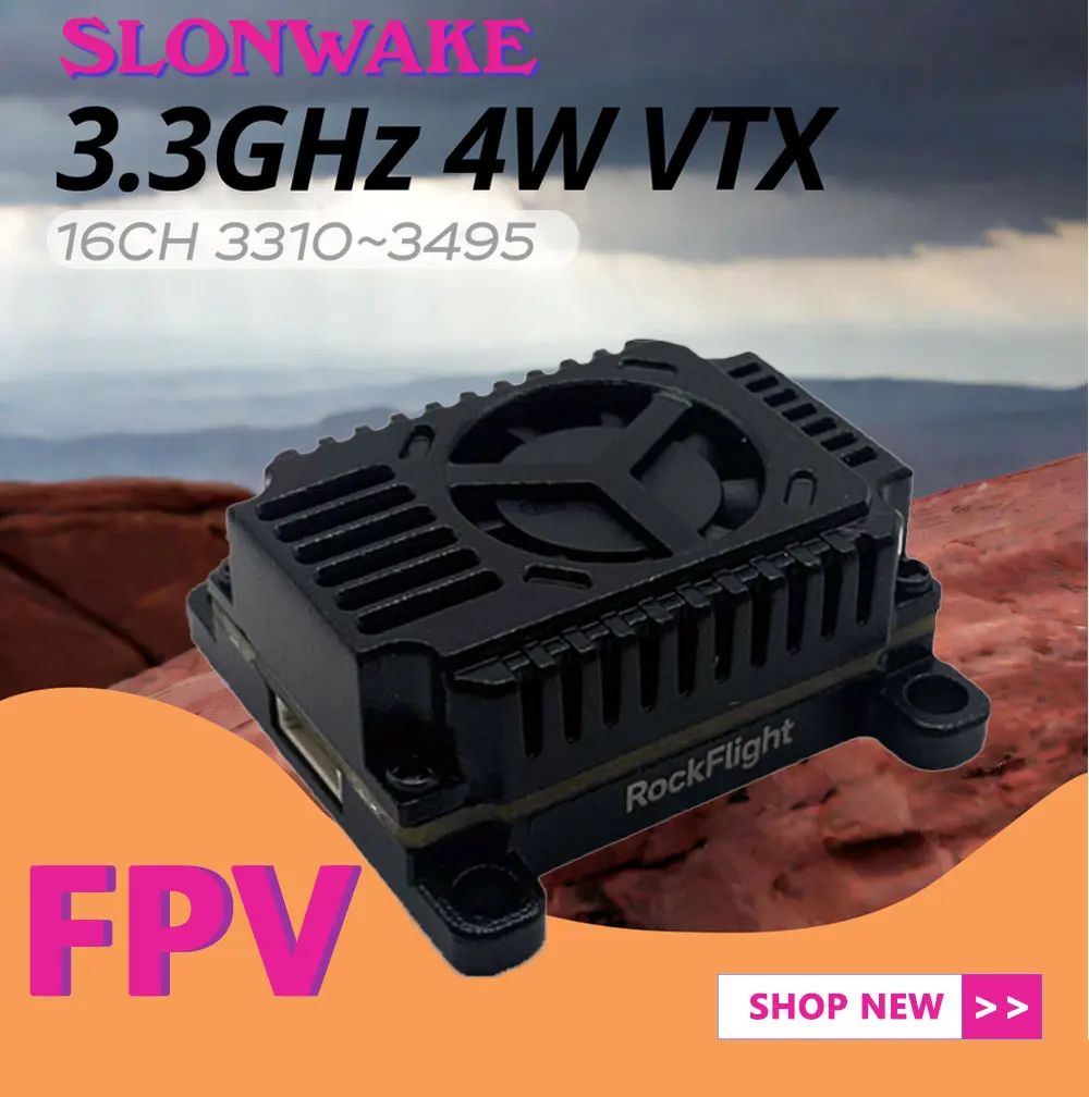 SLONWAKE FPV 3.3G 16CH 4000mW  - Drone Rc Receiver And Transmitter recensie en prijs