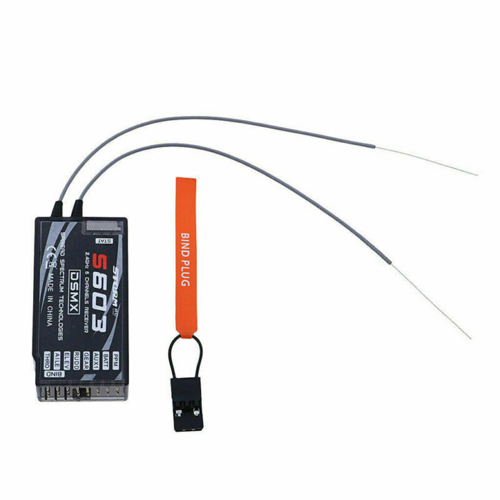 6CH 2.4GHz PPM S603 Ontvanger  - Drone Rc Receiver And Transmitter recensie en prijs