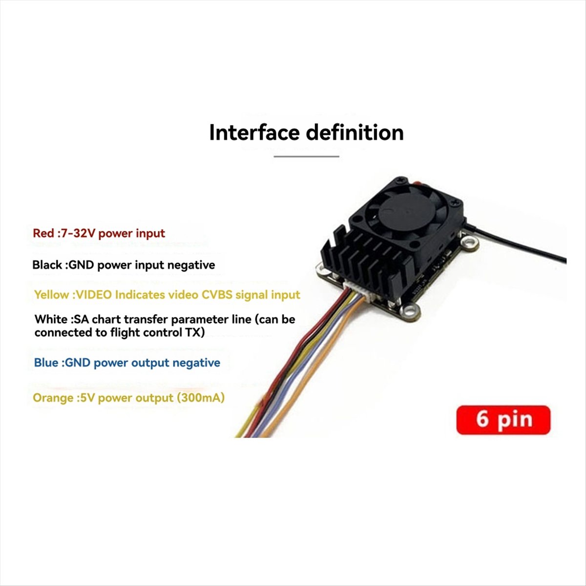 5.8G 2W VTX 2000mW FPV Video Z - Drone Rc recensie en prijs