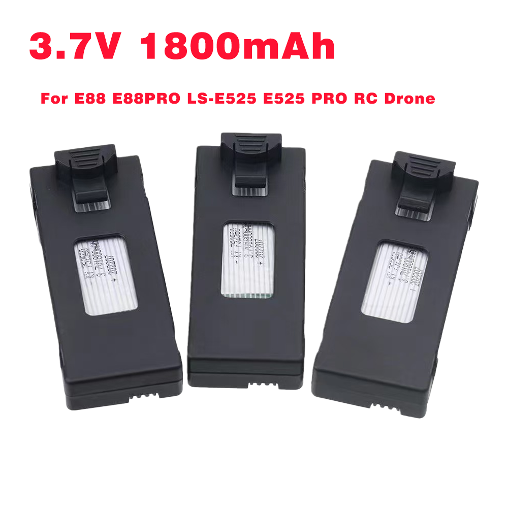 3.7V 1800Mah RC Drone Batterij - Drone Rc E88 Pro recensie en prijs