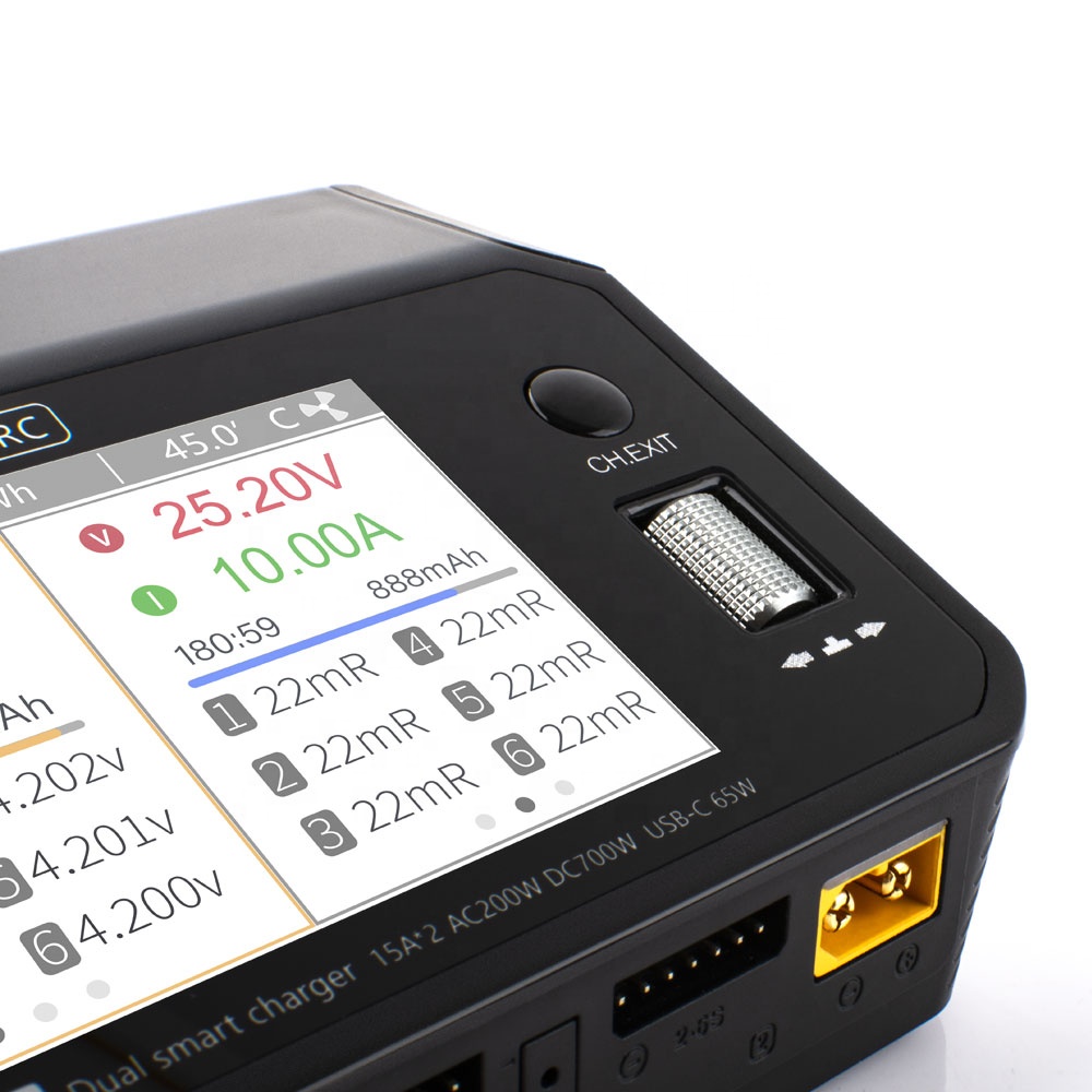 Toolkitrc M6DAC 350W X 2 USB-C - Lipo Battery Charger recensie en prijs