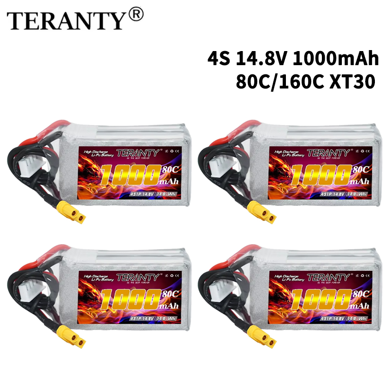 TERANTY 4S 1000mAh 14.8V 80C/1 - Drone Lipo Battery recensie en prijs