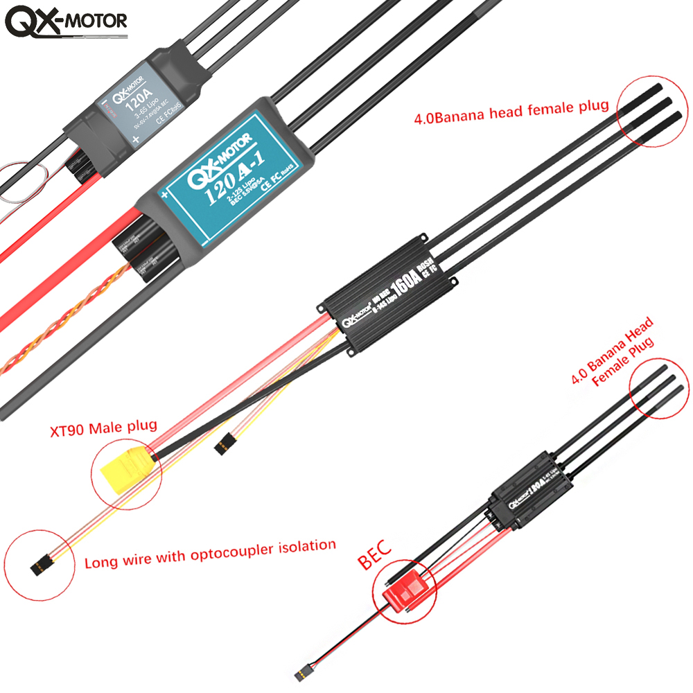 QX-MOTOR Brushless ESC-serie E - Drone Rc Quadcopter Controller recensie en prijs