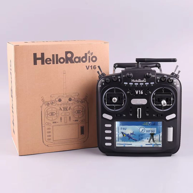 HelloRadio V16 MAX 6CH RC-zend - Drone Motion Rc recensie en prijs