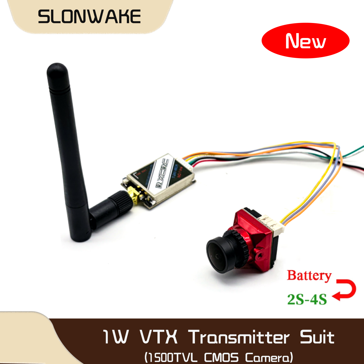 SLONWAKE 5.8G 48CH 1W VTX 100/ - Drone Rc Receiver And Transmitter recensie en prijs