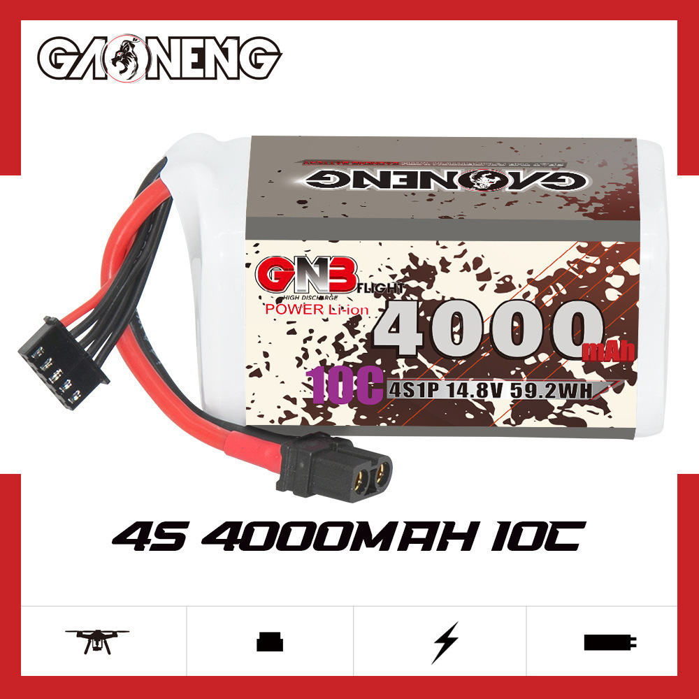 GNB 4000mAh 4S 14.8V 10C 20C M - Drone Lipo Battery recensie en prijs