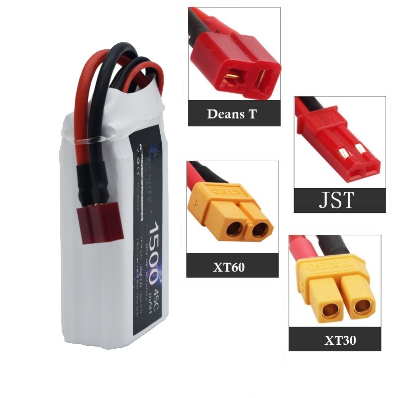 3S 11.1V Lipo Batterij Deans X - Drone Lipo Battery recensie en prijs