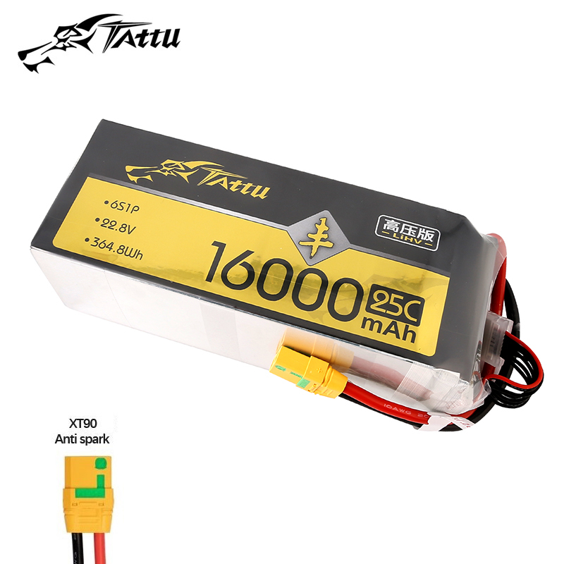 Upgrade TATTU 16000mAh 25C 22. - Drone Zll Rc recensie en prijs