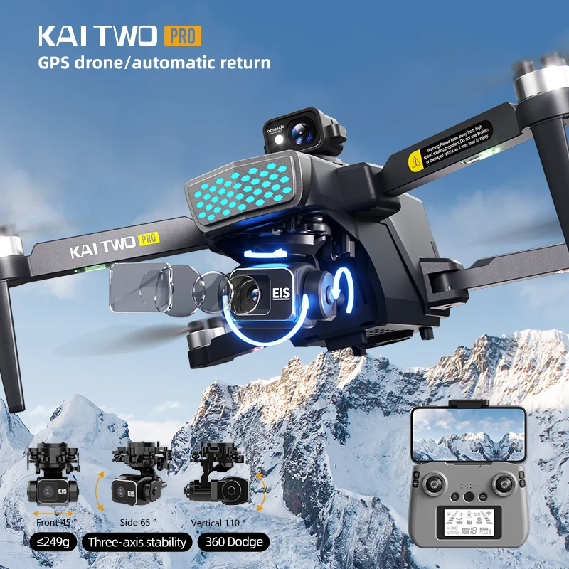 Kai Twee Pro Drone Drone 4K Hd - Drone Two Rc Way recensie en prijs