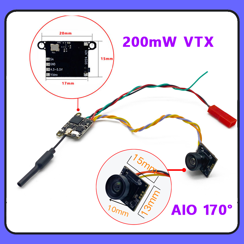 SLONWAKE 5.8G 1200TVL FPV Came - Drone Rc Receiver And Transmitter recensie en prijs