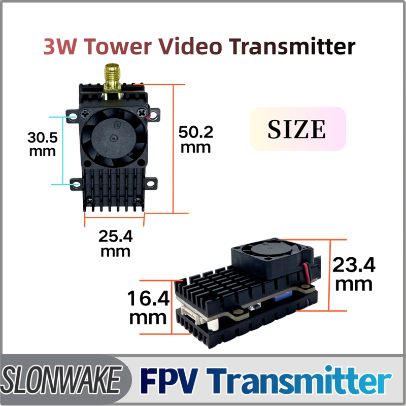 SLONWAKE 5.8G 3000mW Simulatie - Drone Rc Receiver And Transmitter recensie en prijs