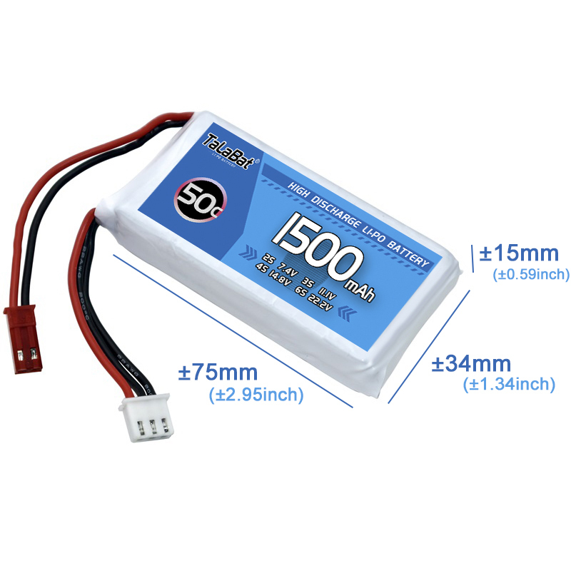 3 stks TalaBat 50C 1500 mAh 7. - Drone Zll Rc recensie en prijs