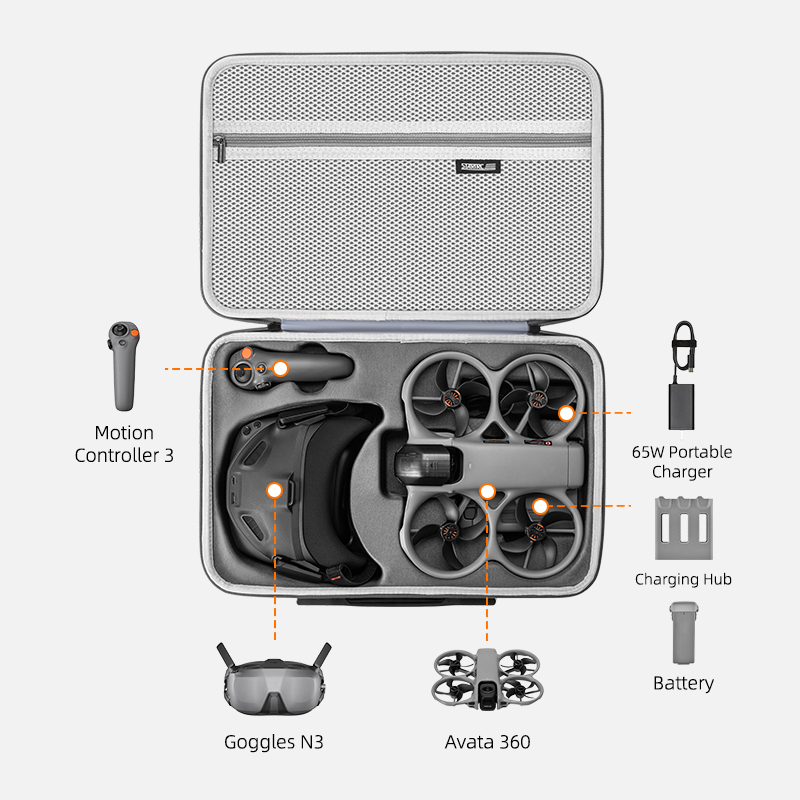 Draagbare Crossbody Pu Opbergt - Drone Motion Rc recensie en prijs