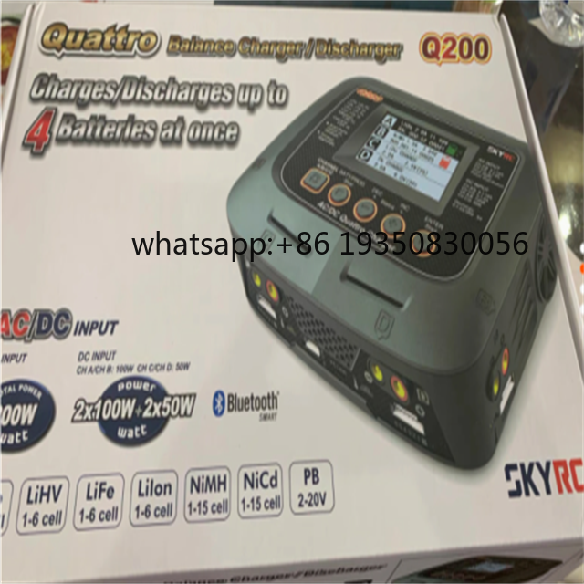 SkyRC Q200 QUATTRO AC/DC 2X100 - Lipo Battery Charger recensie en prijs